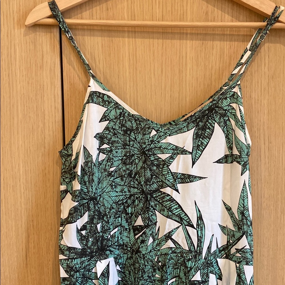 Mara Hoffman palm Leaf Print Jumpsuit